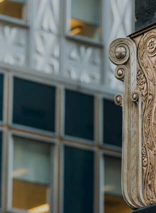 view of an antique window