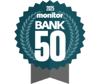 2025 monitor Bank 50 Badge Image