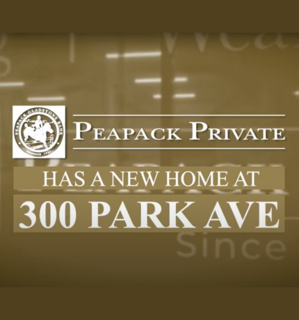 Peapack Private has a new home at 300 park ave